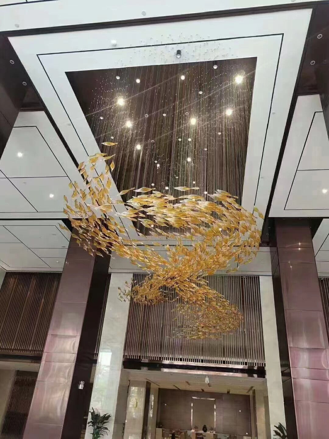 Customized Designers Glass Chandelier/220v LED Pendant Light for Hotel Lobby/Modern Style for Mock Up Room