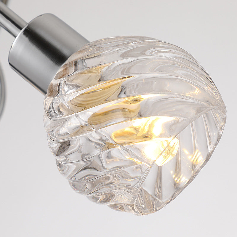 modern chrome ceiling chandelier/220v led ceiling light for hotel&home/low ceilings for restaurant&bedroom